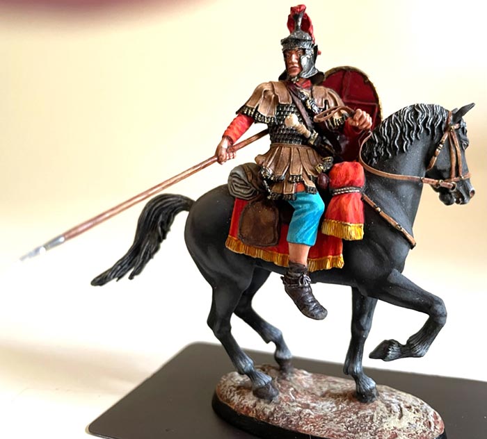 HM Miniatures Roman Auxiliary Cavalry w/ Spear   - MM-005