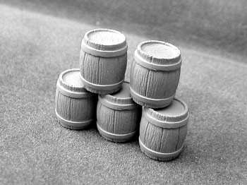 Wooden Kegs - 5 pcs