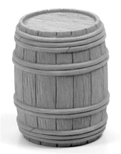 Wooden Barrel - Full Closed