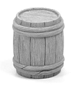 Wooden Barrel - Quarter Closed