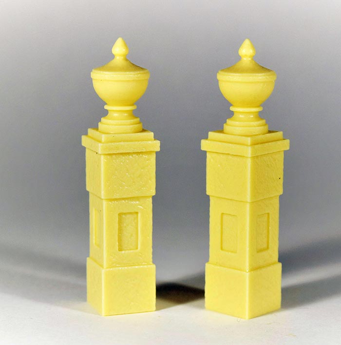 Pedestals with Urns