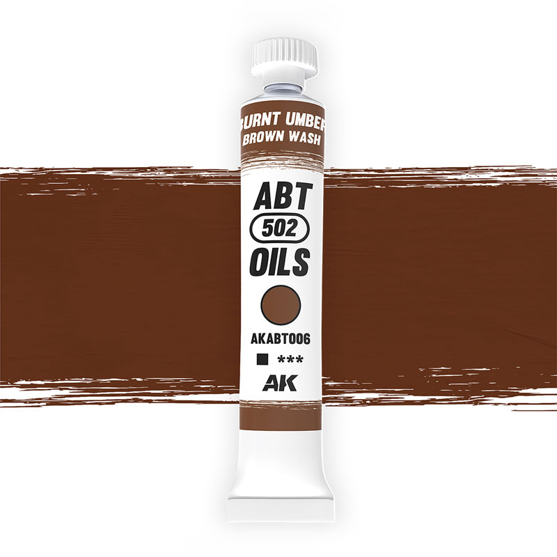 Abteilung 502 Modeling Oil Paint- Burnt Umber