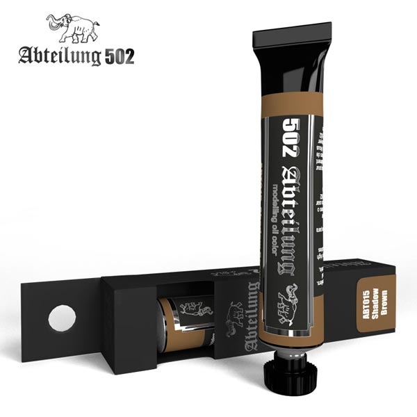 502 Abteilung Modeling Oil Paint- Shadow Brown