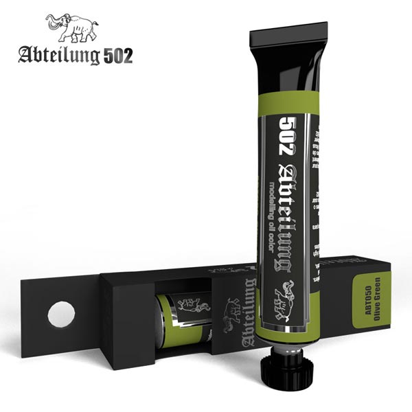 502 Abteilung Modeling Oil Paint- Olive Green