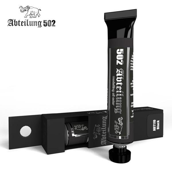 502 Abteilung Modeling Oil Paint- Black