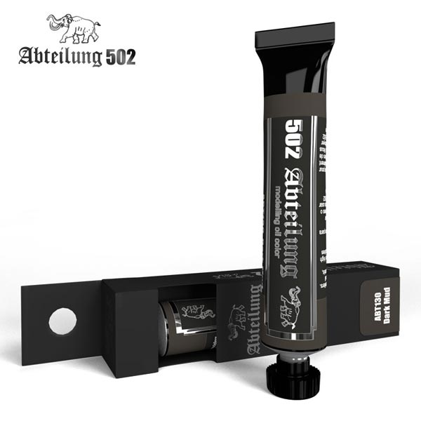 502 Abteilung Modeling Oil Paint- Dark Mud