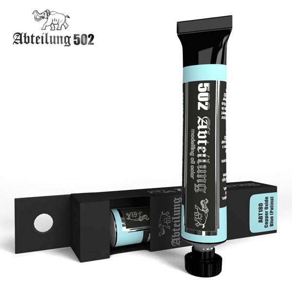 502 Abteilung Modeling Oil Paint- Cooper Oxide Blue