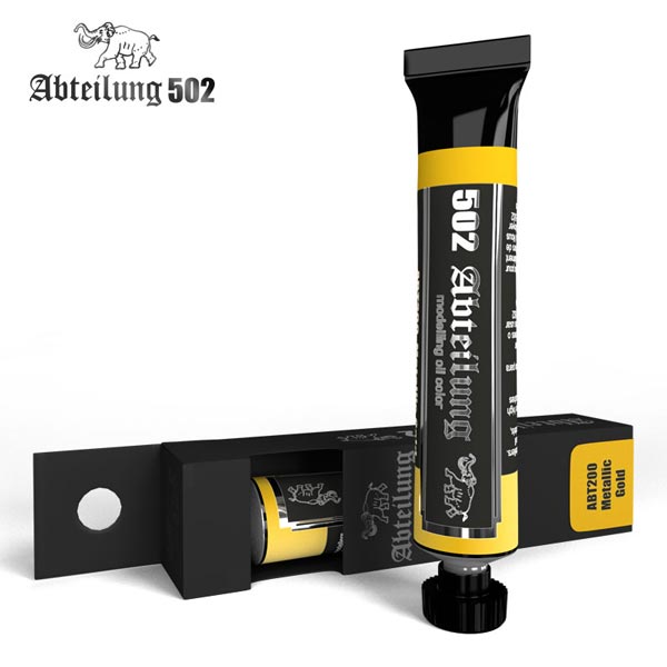 502 Abteilung Modeling Oil Paint- Metallic Gold