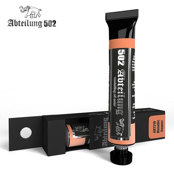 502 Abteilung Modeling Oil Paint- Metallic Copper