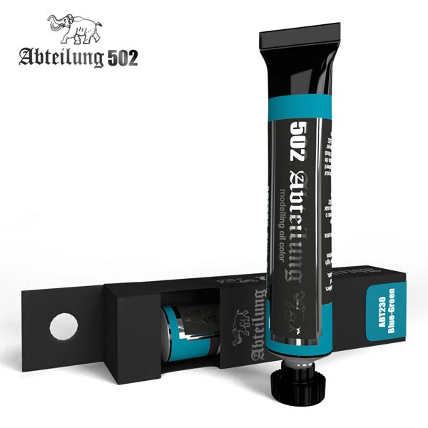 502 Abteilung Modeling Oil Paint- Blue Green