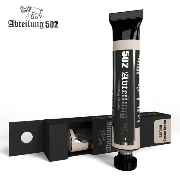 502 Abteilung Modeling Oil Paint- Cream Brown