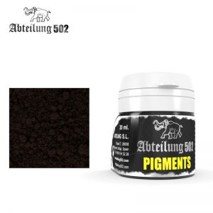 502 Abteilung Weathering Pigment- Black Smoke