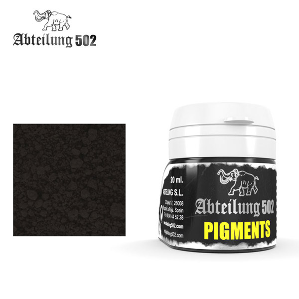 502 Abteilung Weathering Pigment- Gun Metal