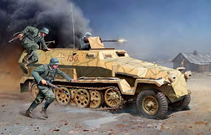 Dragon Models DML 6224 1/35 Sd.Kfz.251/7 Ausf.C Pionierpanzerwagen 3 i