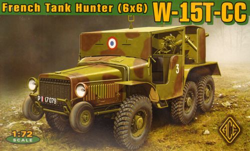 W15T CC 6x6 French Tank Hunter