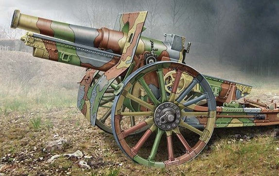 Cannon de 155C M1917 French Howitzer