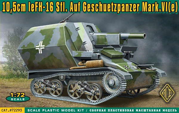 10.5cm leFH16 Sfl on Geschetzpanzer Mk IV(e)