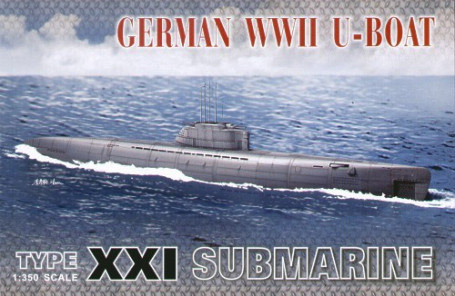 WWII German U-Boat Type XXI Submarine