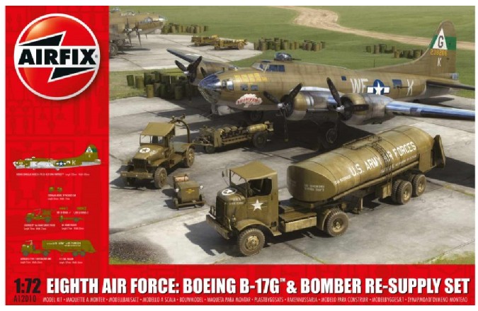 WWII USAAF 8th Air Force: B17G Aircraft & Bomber Re-Supply Set