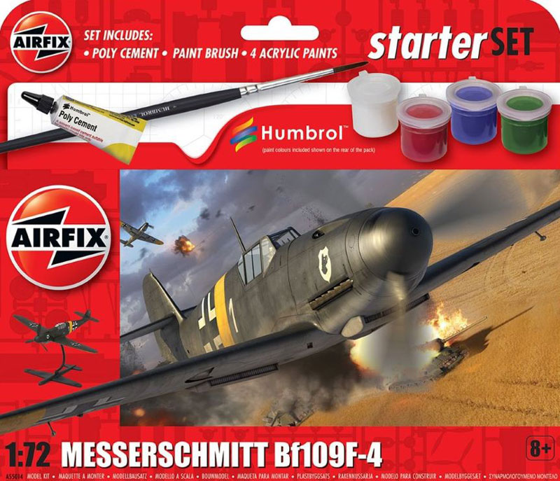 Messerschmitt Bf109F4 Small Starter Set