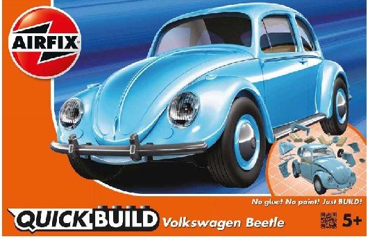 Quick Build Classic VW Beetle Car (Snap)