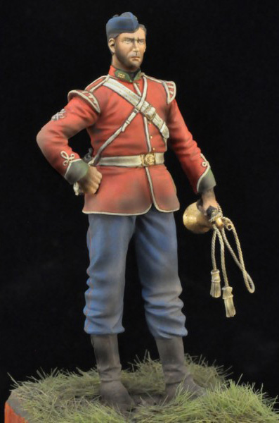 Trumpeter 24th (2nd Warwickshire) Regiment of foot. Zulu War 1879