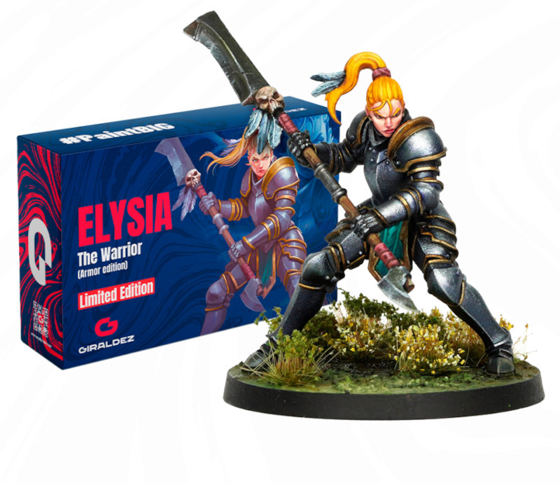 Elysia in Armor by Angel Giraldez