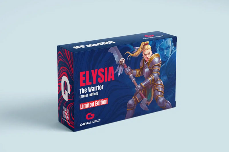 Elysia in Armor by Angel Giraldez