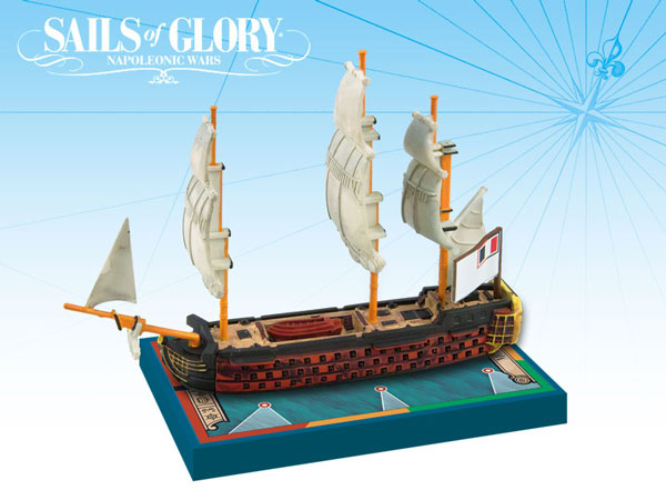 Sails of Glory - French: 118-guns Ocean Class Ships-of-the-Line -