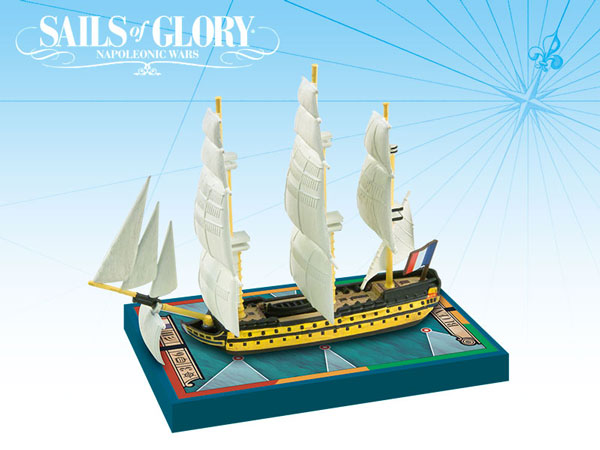 Sails of Glory - French: 80-guns Bucentaure / Tonnant Class Ships-of-the-Line - Bucentaure 1803/ Robuste 1806