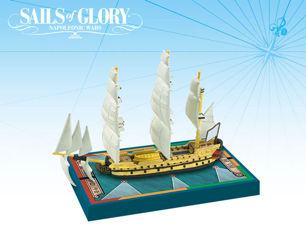 Sails of Glory - French: East Indiamen Ex-Merchant Ships - Duc de Duras 1765/ Dauphin 1766