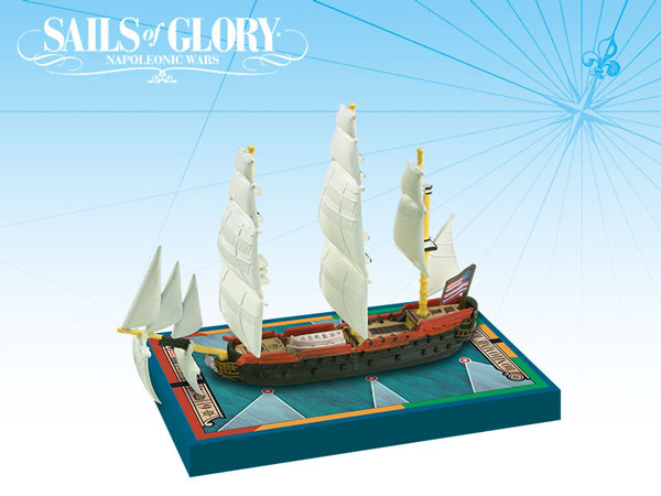 Sails of Glory - French: East Indiamen Ex-Merchant Ships - Bonhomme Richard 1779/ Bonhomme Richard