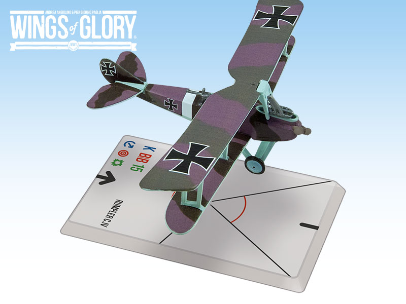 Wings Of Glory WWI Miniatures: Rumpler C.IV (Luftstreitkrafte 8256)