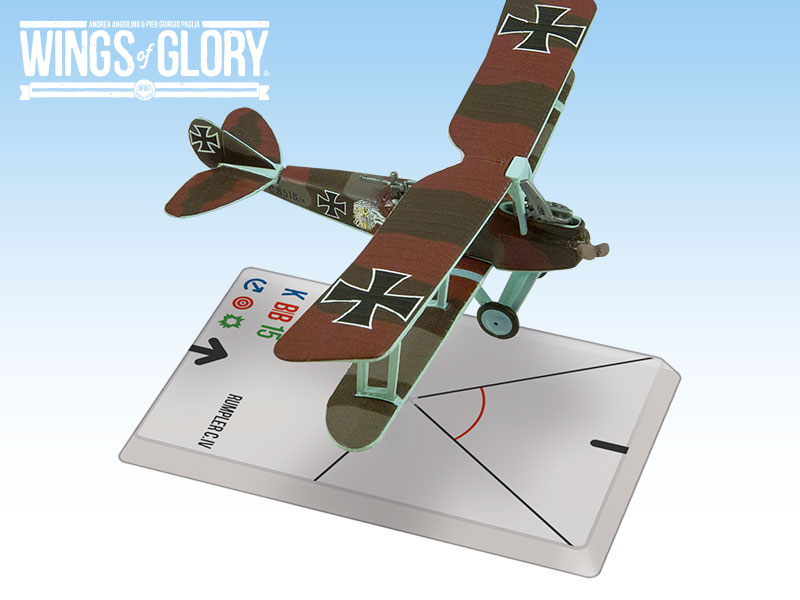 Wings Of Glory WWI Miniatures: Rumpler C.IV (Ziegert)