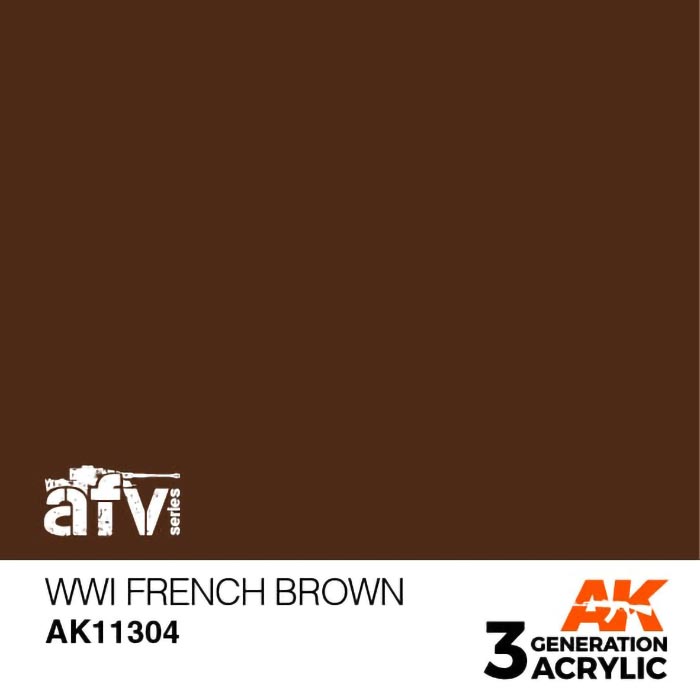 AFV Series WWI French Brown 3rd Generation Acrylic Paint