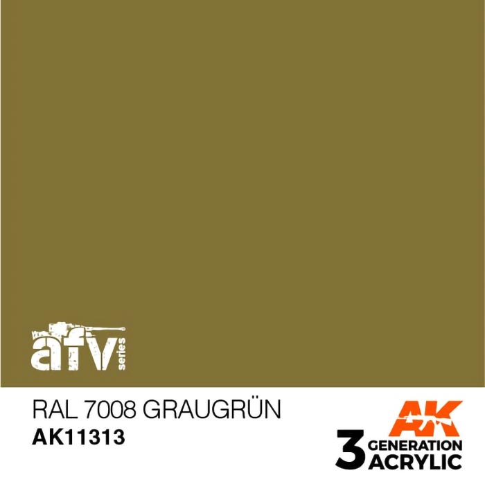 AFV Series Grey Green RAL7008 3rd Generation Acrylic Paint