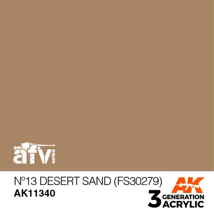 AFV Series No.13 Desert Sand FS30279 3rd Generation Acrylic Paint