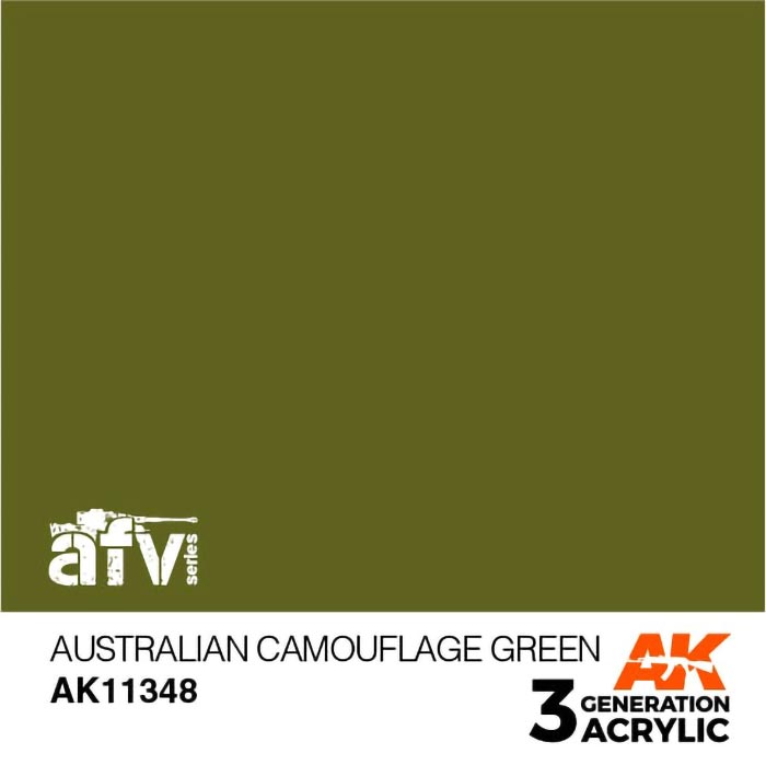 AFV Series Australian Camouflage Green 3rd Generation Acrylic Paint