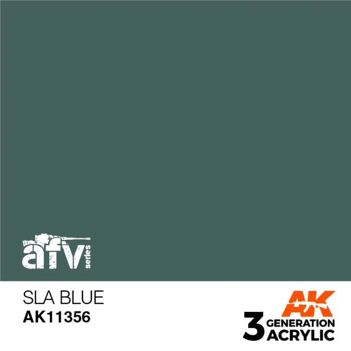 AFV Series SLA Blue 3rd Generation Acrylic Paint