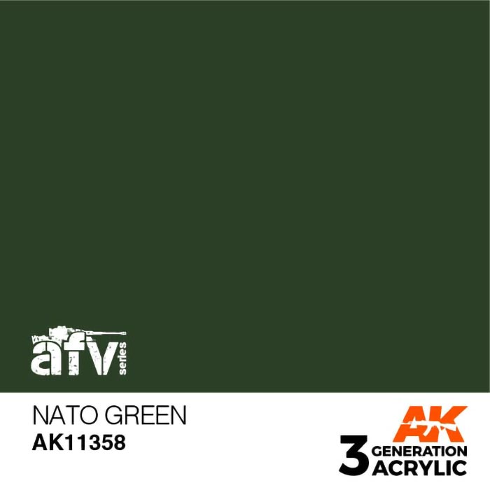 AFV Series NATO Green 3rd Generation Acrylic Paint