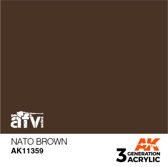 AFV Series NATO Brown 3rd Generation Acrylic Paint