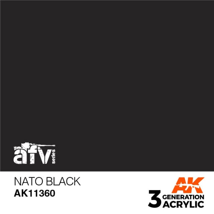 AFV Series NATO Black 3rd Generation Acrylic Paint