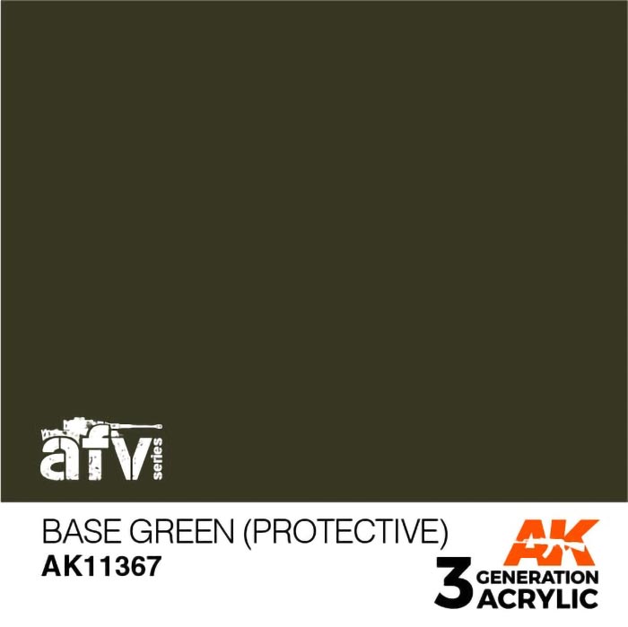 AFV Series Base Green Protective 3rd Generation Acrylic Paint