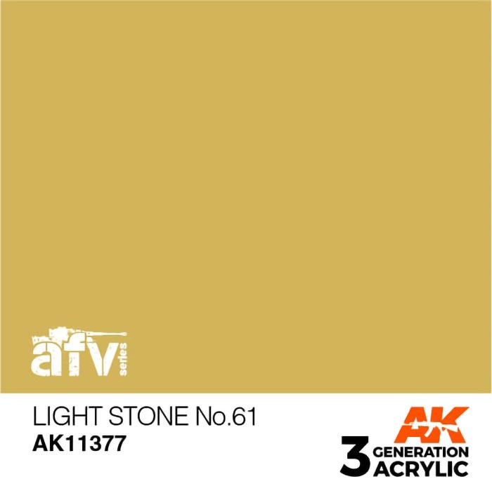 AFV Series Light Stone No61 3rd Generation Acrylic Paint