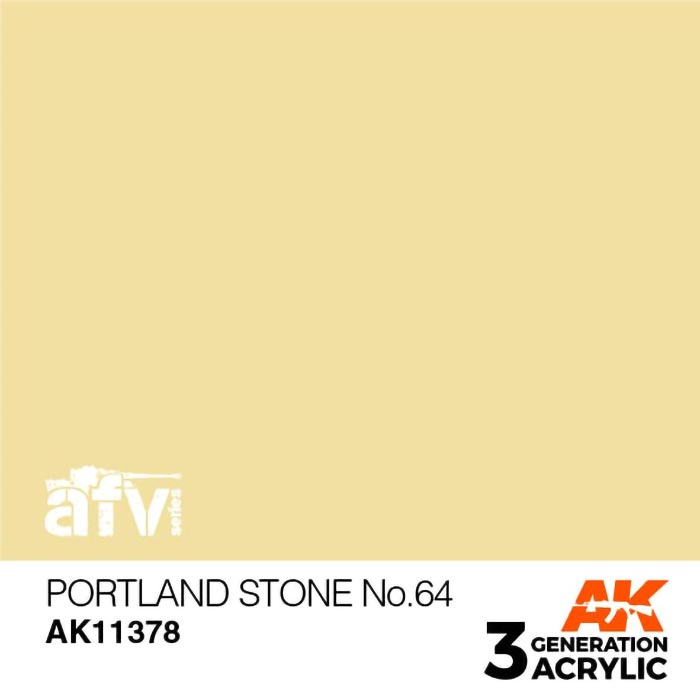 AFV Series Portland Stone No64 3rd Generation Acrylic Paint