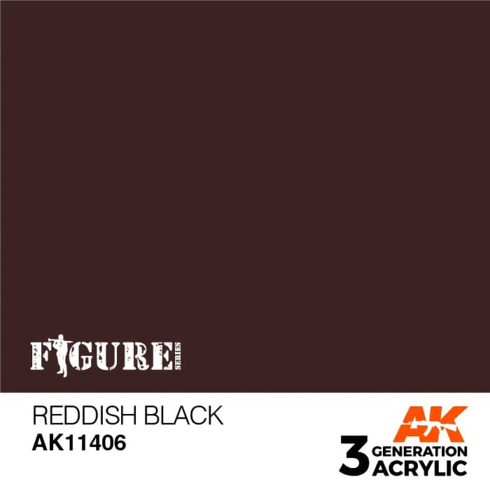 Figures Series Reddish Black 3rd Generation Acrylic Paint