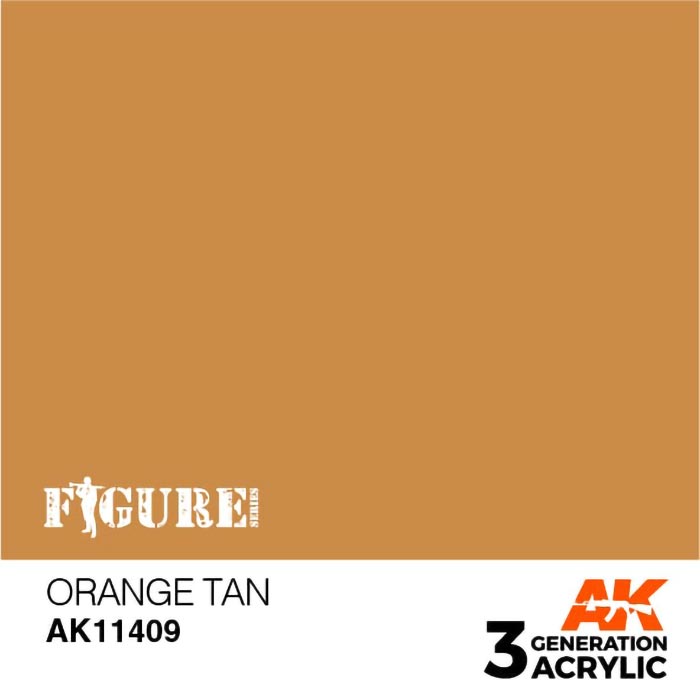 Figures Series Orange Tan 3rd Generation Acrylic Paint