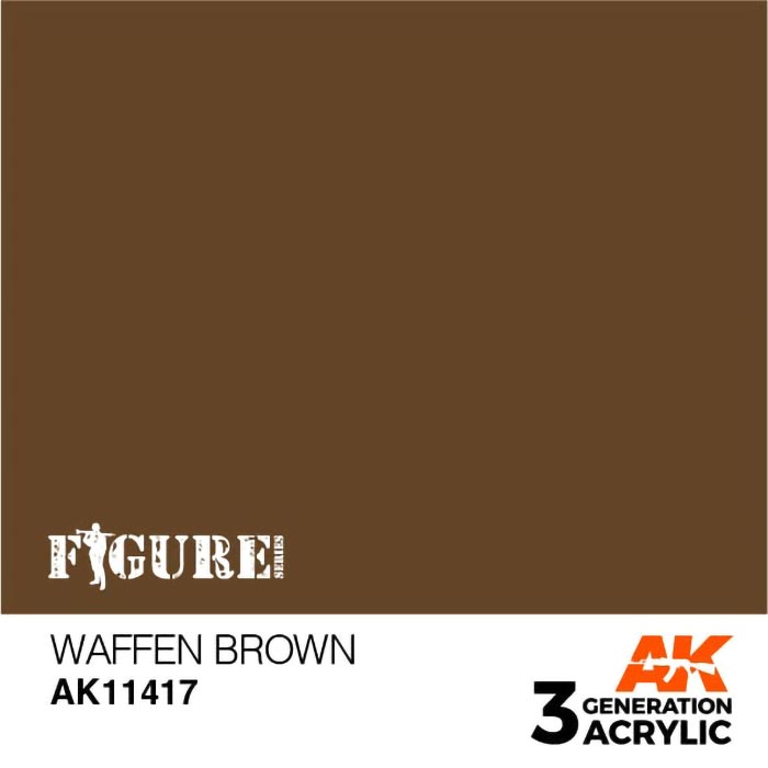 Figures Series Waffen Brown 3rd Generation Acrylic Paint