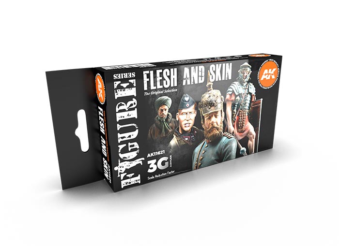 Figure Series Flesh & Skin 3rd Generation Acrylic Paint Set