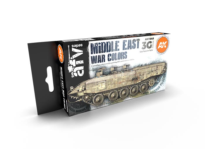 AFV Series Middle East War 3rd Generation Acrylic Paint Set